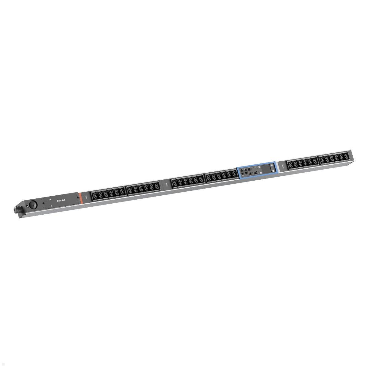 Bachmann BN PRO S Switched RCM - 16A Rack PDU mit 36xCombo, 3,0m CEE 16A/5p (BM0024775), Rack PDU RCM