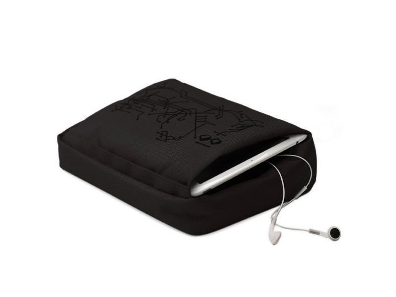 Bosign Multifunktions-Tablet Kissen Hitech 2, schwarz inkl. Tablet Tasche