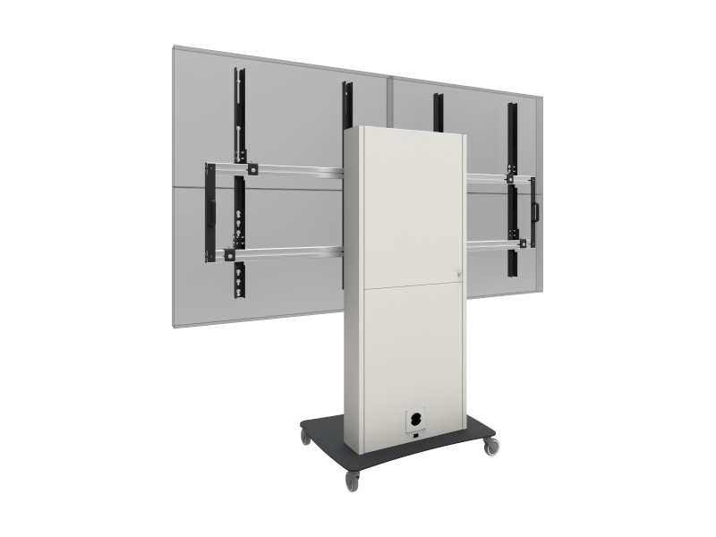 SmartMetals Zubehör Schaltkasten Adapterplatte für Monitorständer