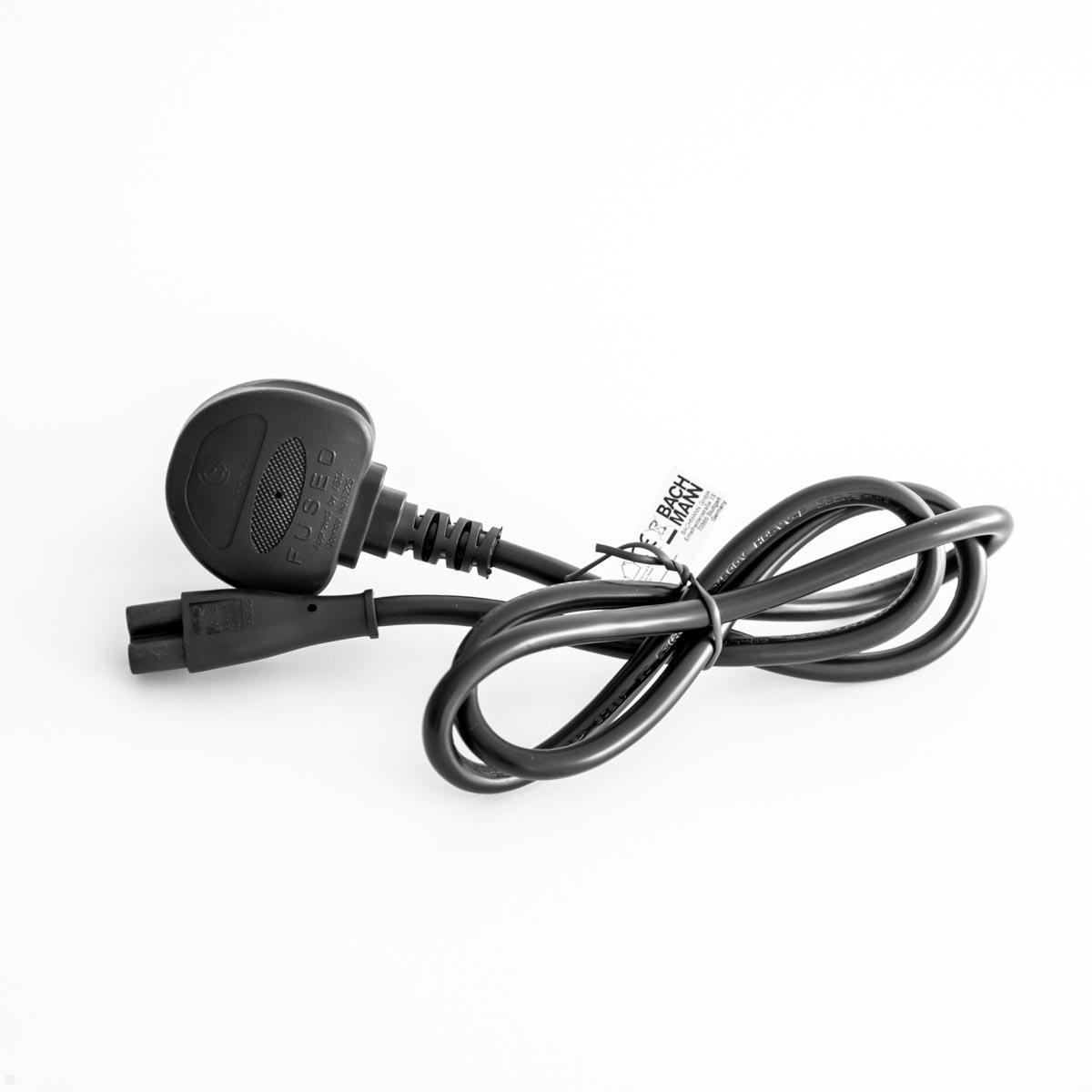 Bachmann Anschlusskabel Kabel IEC C5 Steckdose auf UK Stecker (304.1055) Bachmann Anschlusskabel Kabel IEC C5 Steckdose auf UK Stecker (304.1055)