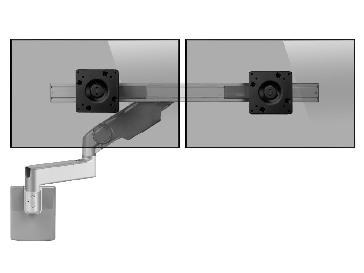 2-fach Monitor Wandhalterung / Doppel Monitorhalterung Wand