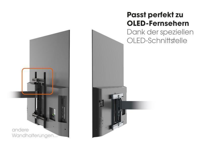 Vogels THIN 546 flache schwenkbare TV Wandhalterung für OLED Perfekt für OLED Fernseher