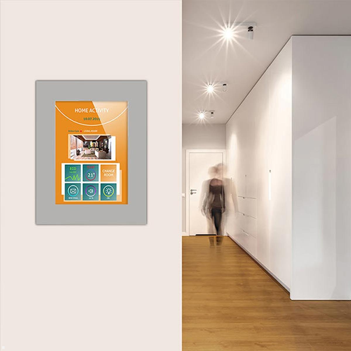 TabLines TWE087S Tablet Wandeinbau für Apple iPad 10.2 (7./8./9. Gen.), silber, Anwendung TabLines TWE087S Tablet Wandeinbau für Apple iPad 10.2 (7./8./9. Gen.), silber, Anwendung