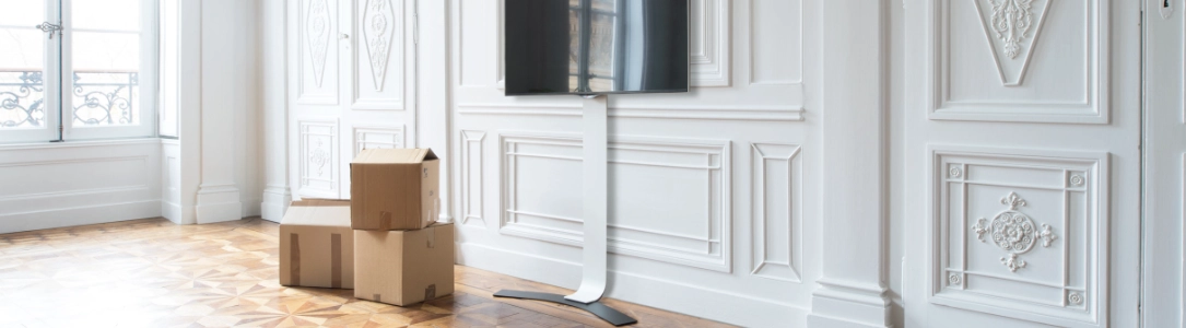 Bohrlose TV Wandhalterung für 37-49 Zoll Bildschirme, Monitorhalter Bohrlose TV Wandhalterung für 37-49 Zoll Bildschirme, Monitorhalter
