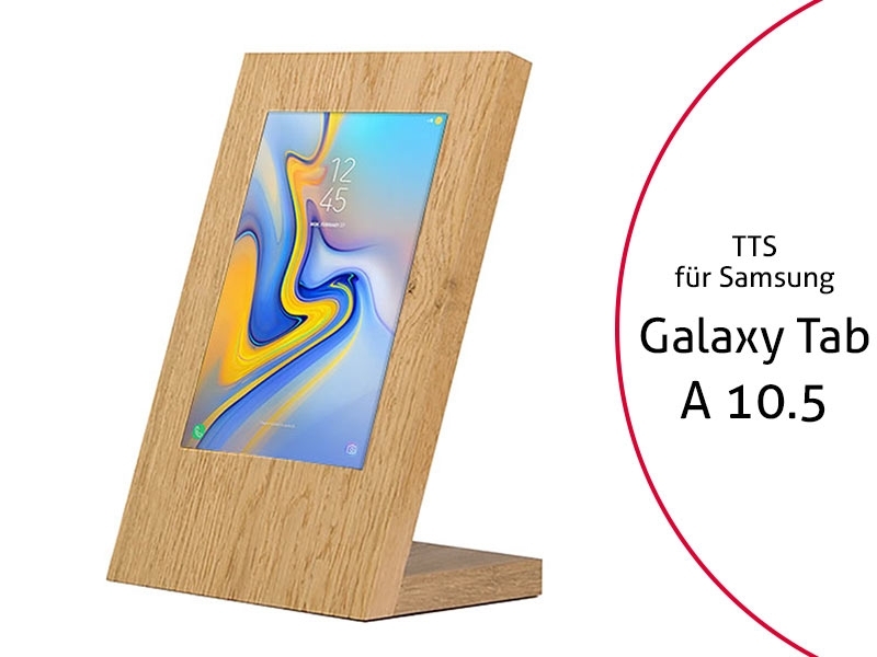 TabLines TTS051 Tablet Tischständer Samsung Tab A 10.5, Eiche TabLines TTS051 Tablet Tischständer Samsung Tab A 10.5, Eiche
