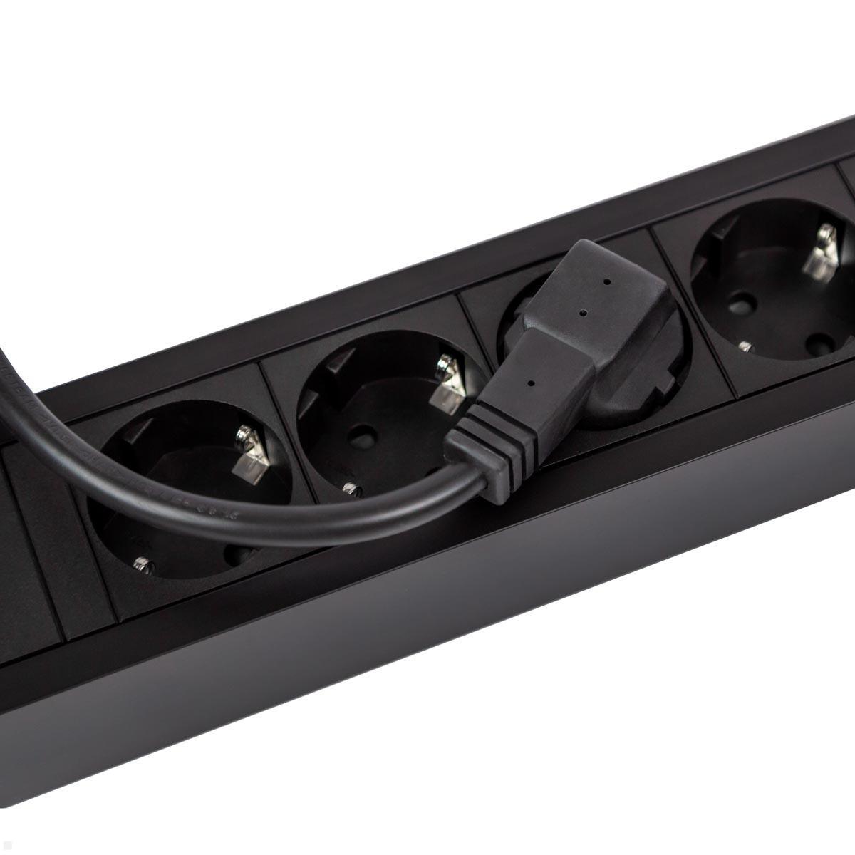 Bachmann PRIMO 2 6-fach Steckdosenleiste CEE7/3, Detailansicht