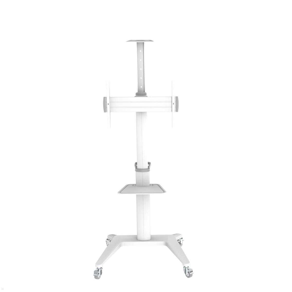 PureMounts PDS-0003C TV Ständer mit Rollen + Ablagen bis 70 Zoll mit AV Ablage PureMounts PDS-0003C TV Ständer mit Rollen + Ablagen bis 70 Zoll mit AV Ablage