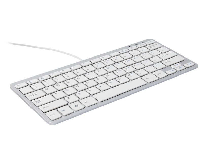 R-Go Compact Tastatur AZERTY (FR) RGOECAYW, verkabelt