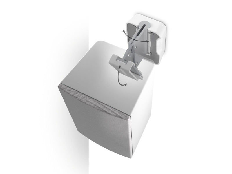 Vogels SOUND 3200 white Universal Lautsprecher Wandhalter Drehung Vogels SOUND 3200 white Universal Lautsprecher Wandhalter Drehung