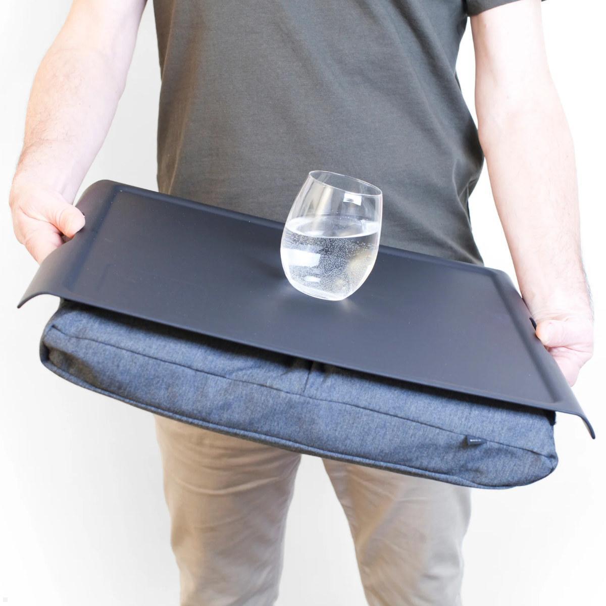 Bosign Laptop Knietablett Large Laptray Rutschfest, Anti-Rutsch-Oberfläche