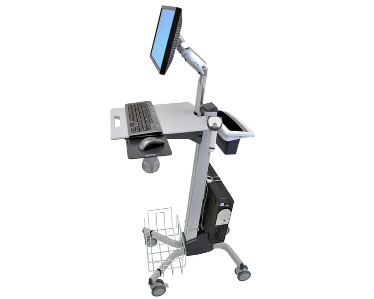 Ergotron Zubehör Handgriff- und Korb-Kit für Neo-Flex-Wagen Ergotron Zubehör Handgriff- und Korb-Kit für Neo-Flex-Wagen