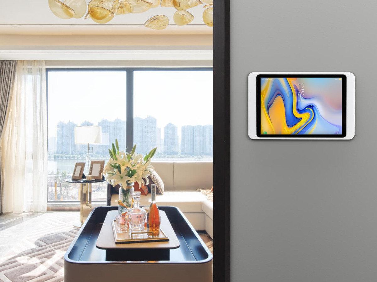 Displine Dame Wall Samsung Tab S5 e 10.5" Wandhalterung, weiß Anwendung Smart Home