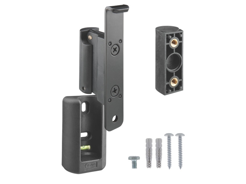 Cavus Lautsprecher Wandhalterung Sonos Play:1 neigbar, schwarz Installationsmaterial