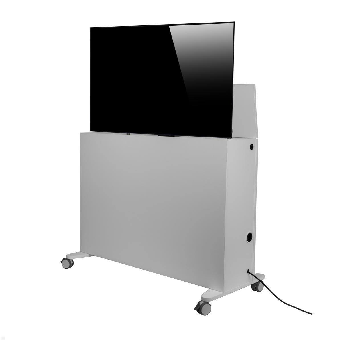 MonLines SIDEB55G mobiles TV Sideboard mit Lift bis 55 Zoll, grau MonLines SIDEB55G mobiles TV Sideboard mit Lift bis 55 Zoll, grau