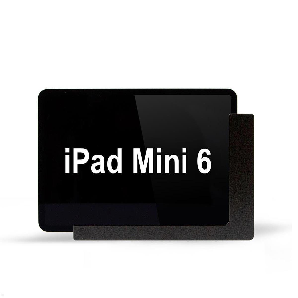 TabLines TWP019B  iPad Wandhalterung mit Ladefunktion für Apple iPad Mini 6, schwarz