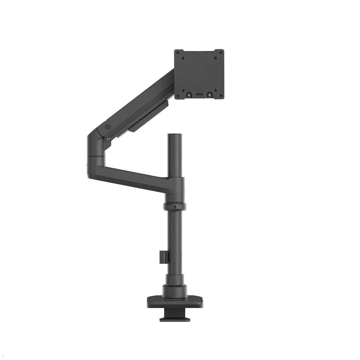 Vogels Essential M3021B Monitor Tischhalterung höhenverstellbar 49 cm, schwarz, ergonomischer Monitorarm Schreibtisch