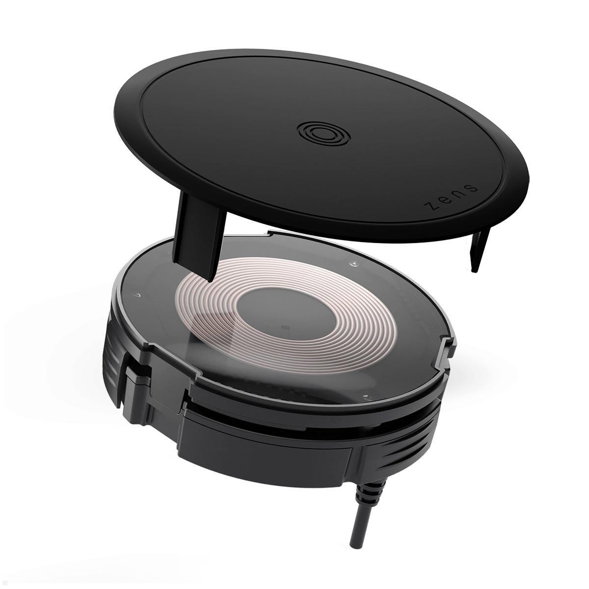 Zens PuK 3 ZETC07N-B Wireless Charger 15W mit Abdeckung, schwarz Zens PuK 3 ZETC07N-B Wireless Charger 15W mit Abdeckung, schwarz