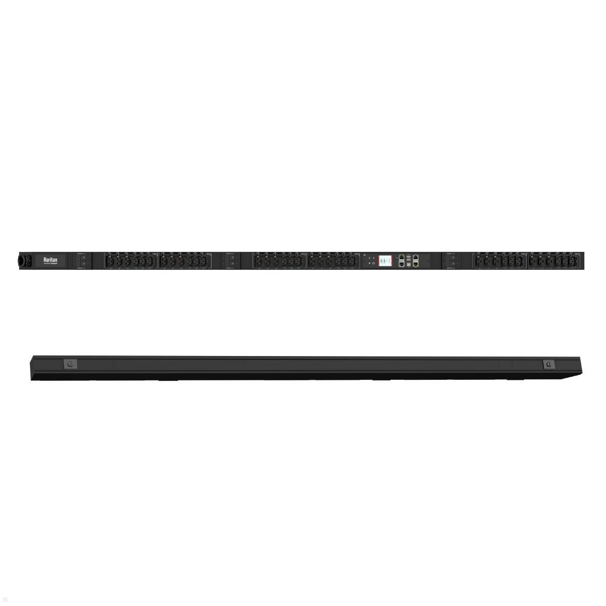 Legrand Raritan iX Rack-PDU 0U mit 18xHDOT C13 / 18xCx, 3-phasig 400V 32A, Outlet Metered/Switched RCM (PX4-5699-E7M28V2), PDU 3-phasig 400V HDOT C13