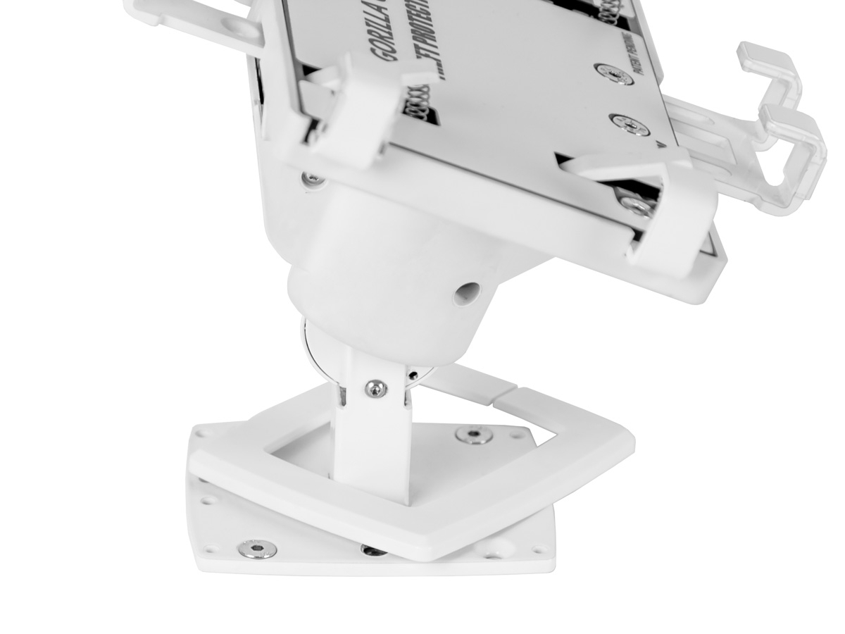 Gripzo Tablet Tischhalterung 7-11 Zoll DS, weiß anschraubbar