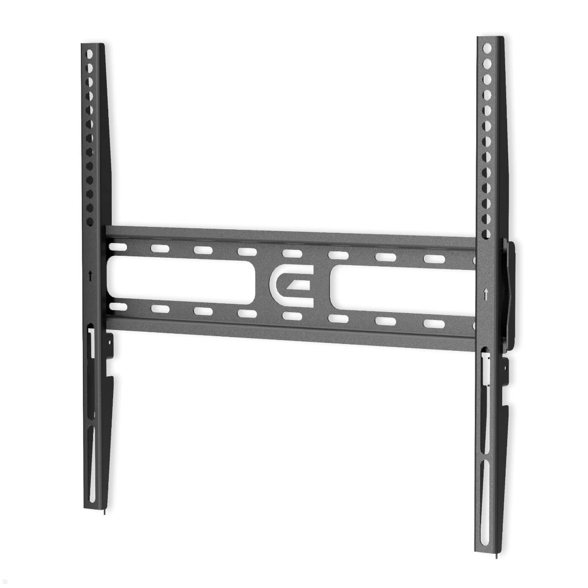 Edbak FSM4040-F flache TV Wandhalterung 32 bis 75 Zoll, schwarz, VESA 100-400 mm