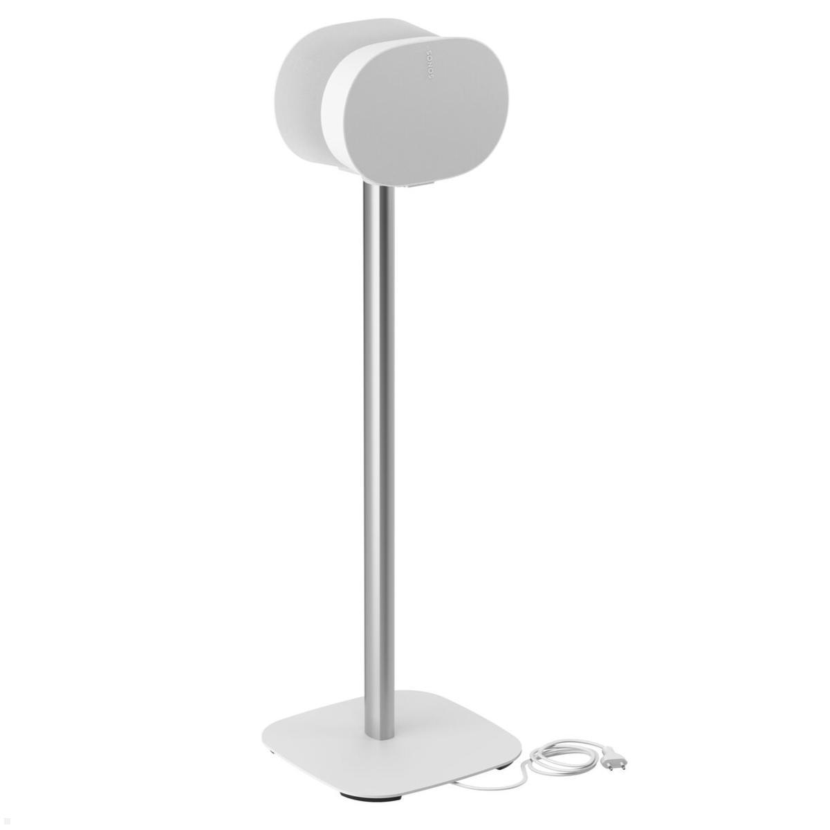 Vogels SFS 4133W Lautsprecher Ständer für Sonos Era 300, weiß, Anwendungsbeispiel Vogels SFS 4133W Lautsprecher Ständer für Sonos Era 300, weiß, Anwendungsbeispiel