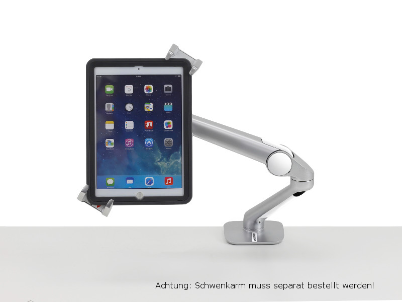 Ergotron 45-460-026 verschließbare Tablethalterung mit Neo Flex Arm front Ergotron 45-460-026 verschließbare Tablethalterung mit Neo Flex Arm front