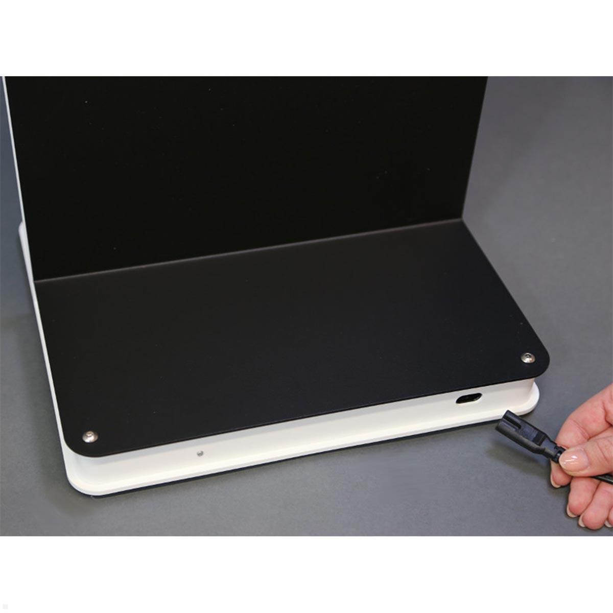 TabLines TBS115 Design Tabletständer mit Akku für Samsung Tab S9+ 12.4, Powerbank TabLines TBS115 Design Tabletständer mit Akku für Samsung Tab S9+ 12.4, Powerbank