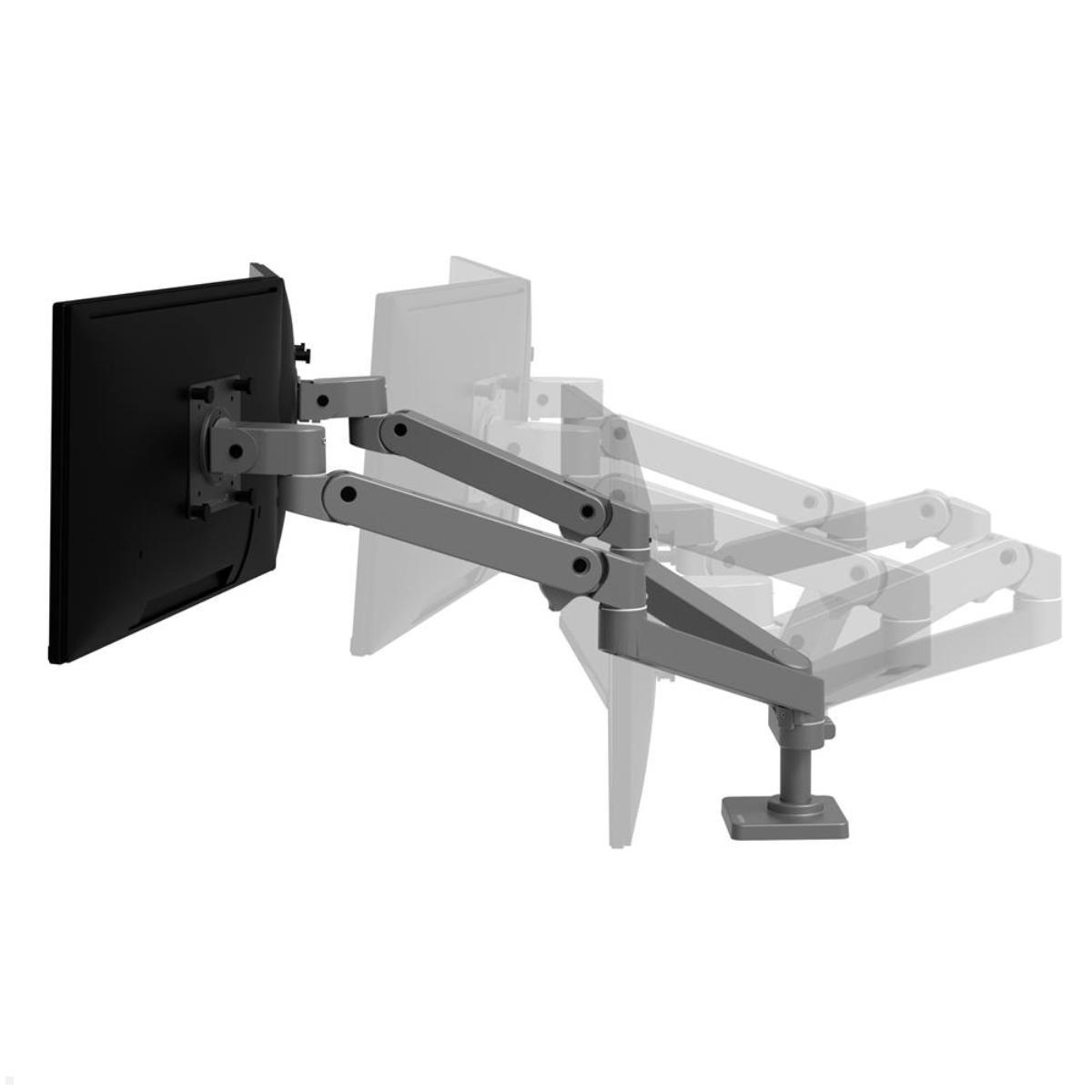 Ergotron LX Pro Dual Monitorhalter bis 27 Zoll side by side (45-686-293), grau ausziehbar