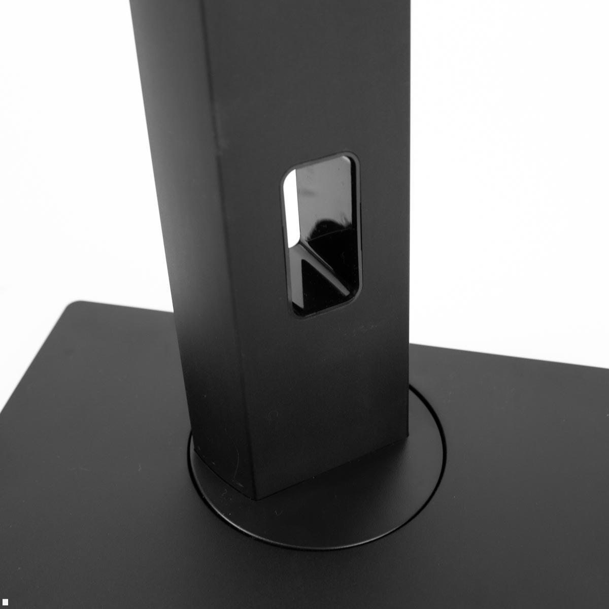 MonLines MTS800B Touchscreen Tisch Ständer 10 bis 27 Zoll, höhenverstellbar Detail Kabelmanagement