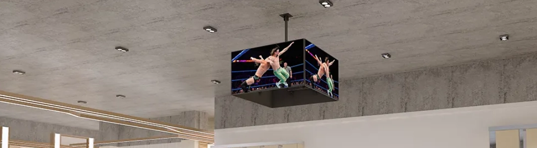 Deckenhalterung für 4 Monitore 10-36 Zoll, Monitorhalterung Deckenhalterung für 4 Monitore 10-36 Zoll, Monitorhalterung