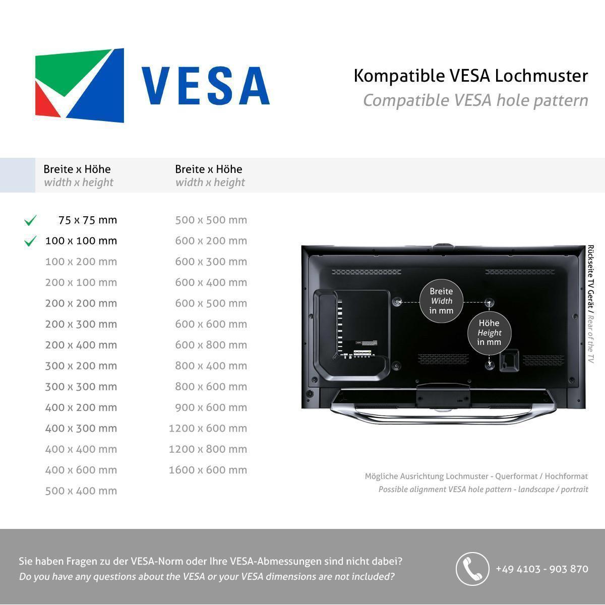 Novus Clu Plus Monitorhalterung für TSS-Säule bis 50 Zoll, silber (991+0119+000), Display Halterung Arbeitsplatz