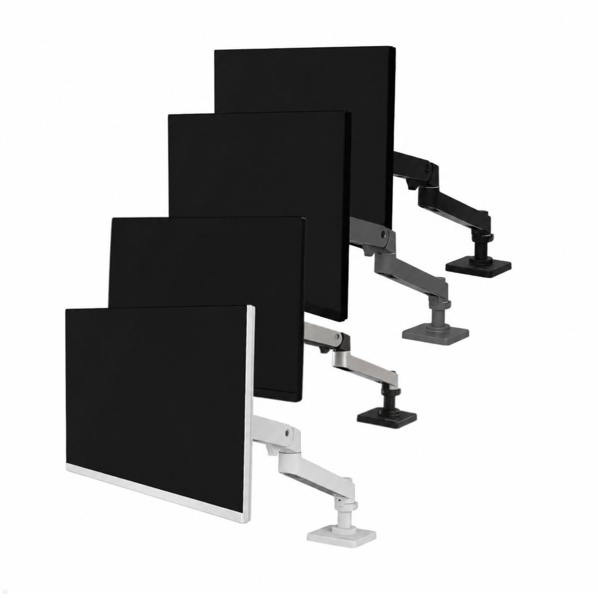 Ergotron LX Pro Monitorhalterung mit Durchschraubbefestigung, Monitorarm Direktverschraubung