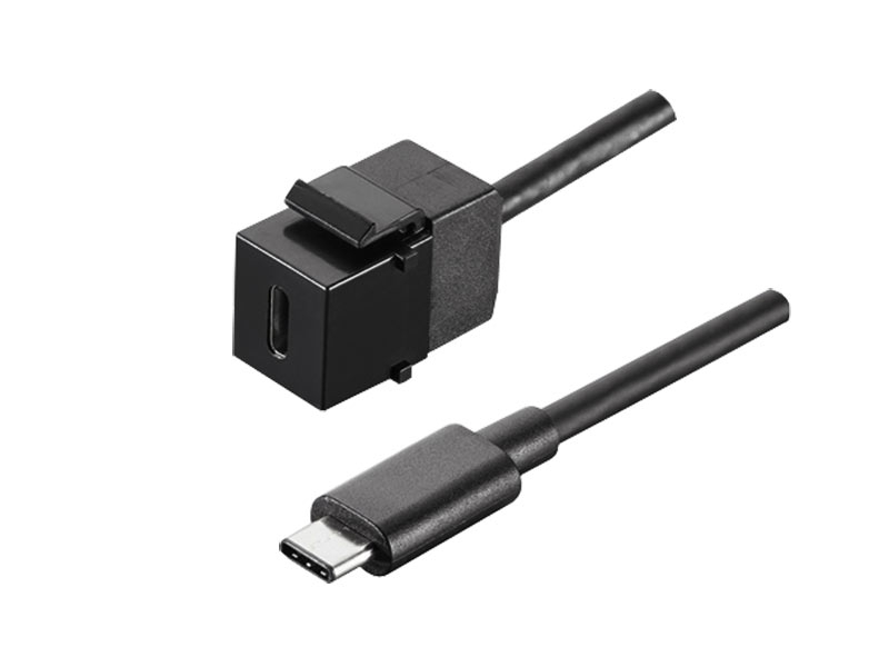 Bachmann USB 3.1 Typ C Keystone Modul (917.121) Bachmann USB 3.1 Typ C Keystone Modul (917.121)