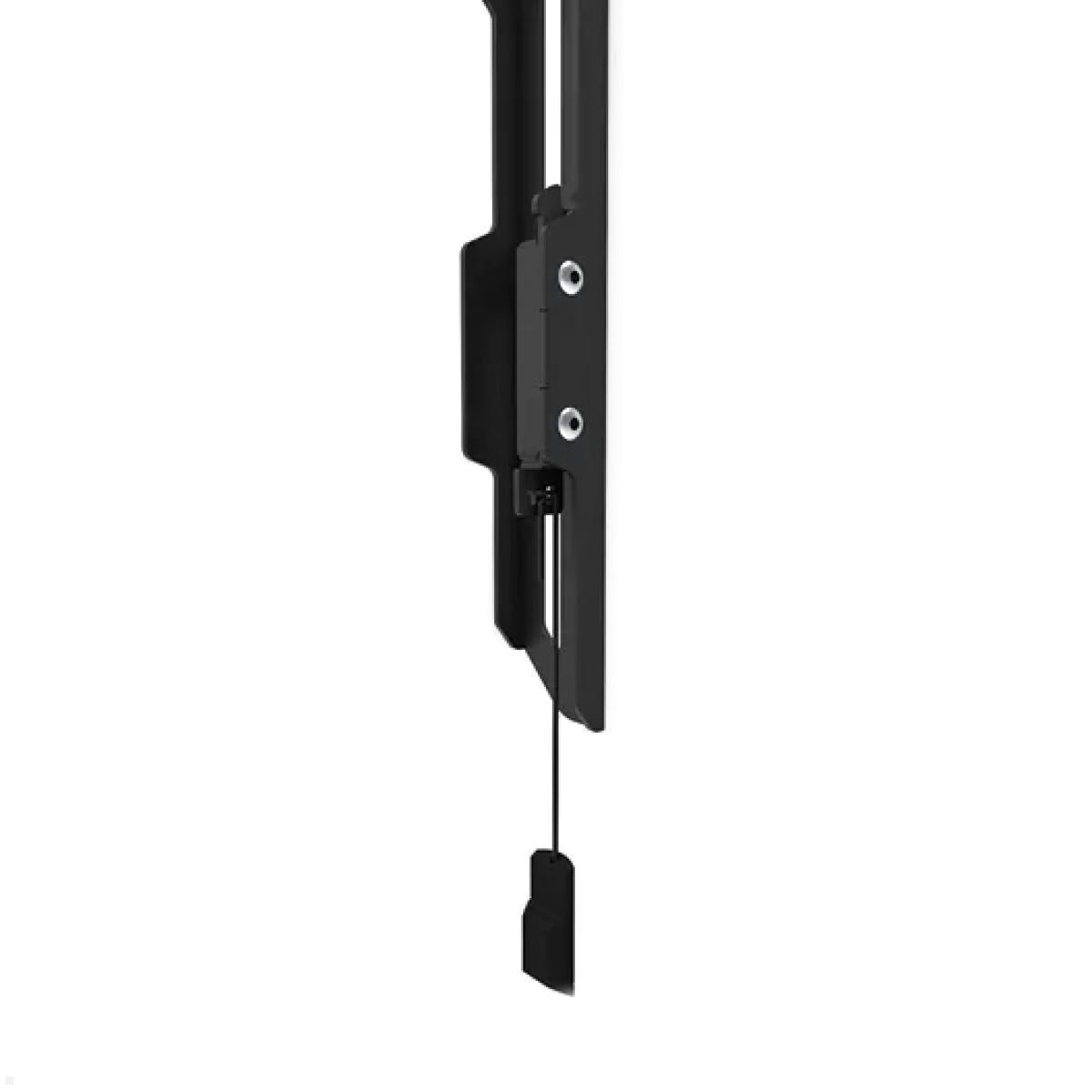Flache TV Wandhalterung, Neomounts WL30-550BL14, schwarz, Detail Flache TV Wandhalterung, Neomounts WL30-550BL14, schwarz, Detail