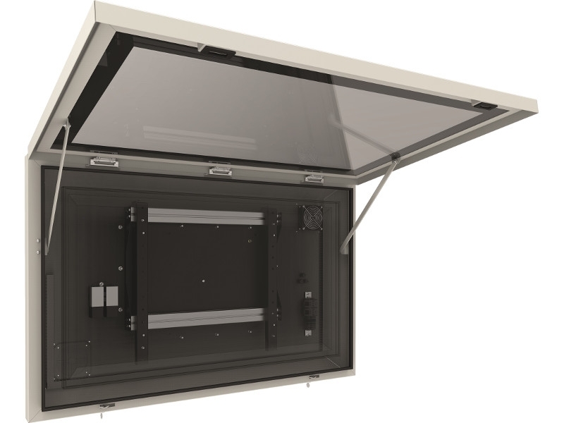 SmartMetals, Outdoor Gehäuse, Display 75 Zoll, Qf