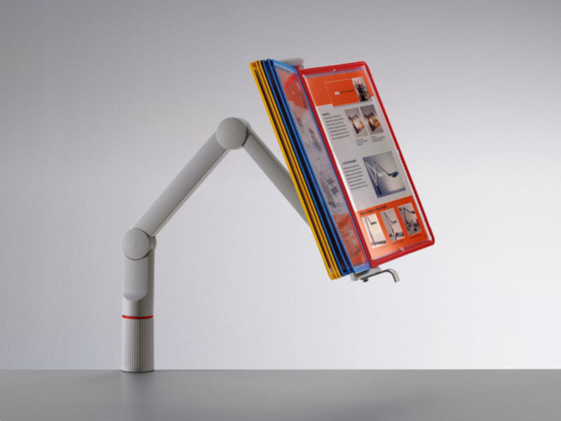 Novus ViewMaster-Fix A4 Sichttafel Tischhalterung, lichtgrau (748+0002+000) Novus ViewMaster-Fix A4 Sichttafel Tischhalterung, lichtgrau (748+0002+000)
