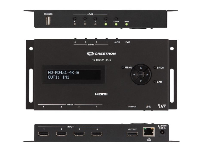 Crestron 4x2 4K HDMII Signalumschalter