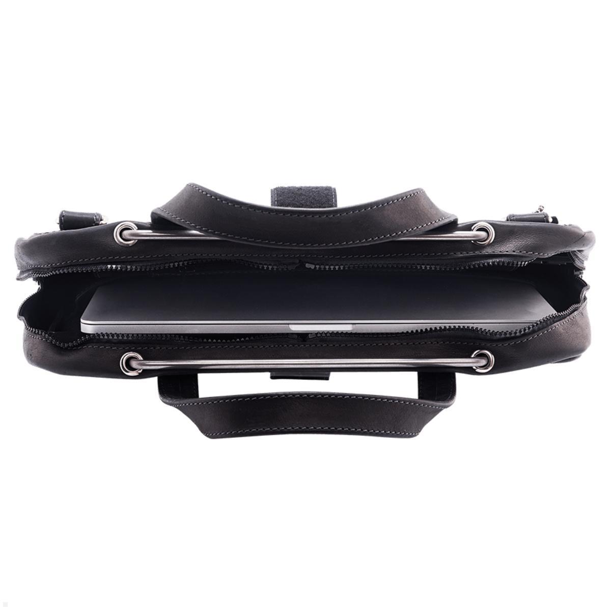 R-Go Viva Laptoptasche mit höhenverstellbarem Laptop Ständer, schwarz, Reißverschluss R-Go Viva Laptoptasche mit höhenverstellbarem Laptop Ständer, schwarz, Reißverschluss