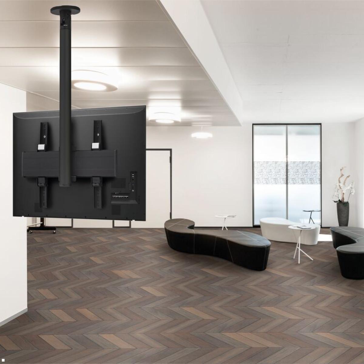 Vogels Connect-it CT242244B TV Deckenhalter bis 65 Zoll, schwarz, Anwendung Vogels Connect-it CT242244B TV Deckenhalter bis 65 Zoll, schwarz, Anwendung