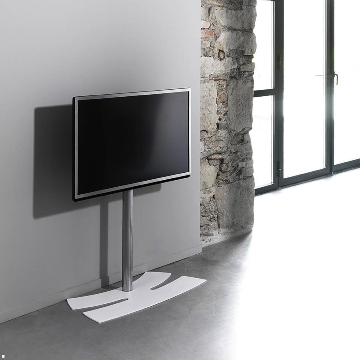 Erard LUX-UP 1050L Fernsehständer 30 - 65 Zoll, weiß, Anwendungsbeispiel Erard LUX-UP 1050L Fernsehständer 30 - 65 Zoll, weiß, Anwendungsbeispiel