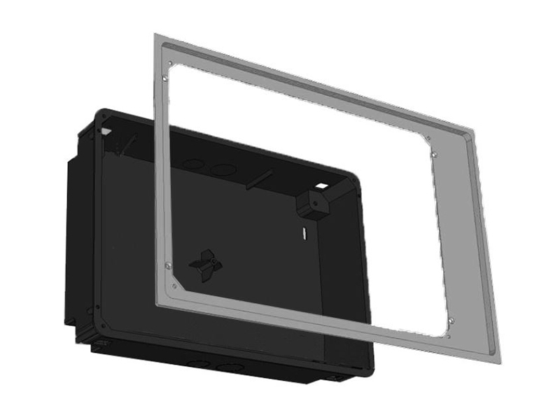 iRoom iDock Unterputzdose für iPad Air 1/2/Pro 9.7 quer silber (53BB-LAS)