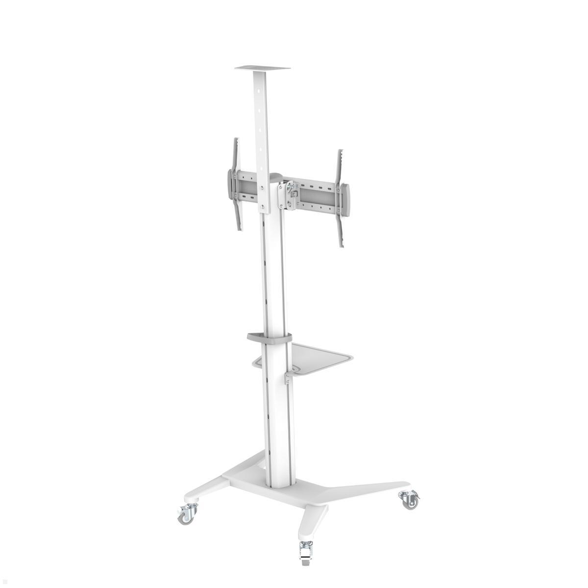 PureMounts PDS-0003C TV Ständer mit Rollen + Ablagen bis 70 Zoll Säule höhenverstellbar PureMounts PDS-0003C TV Ständer mit Rollen + Ablagen bis 70 Zoll Säule höhenverstellbar