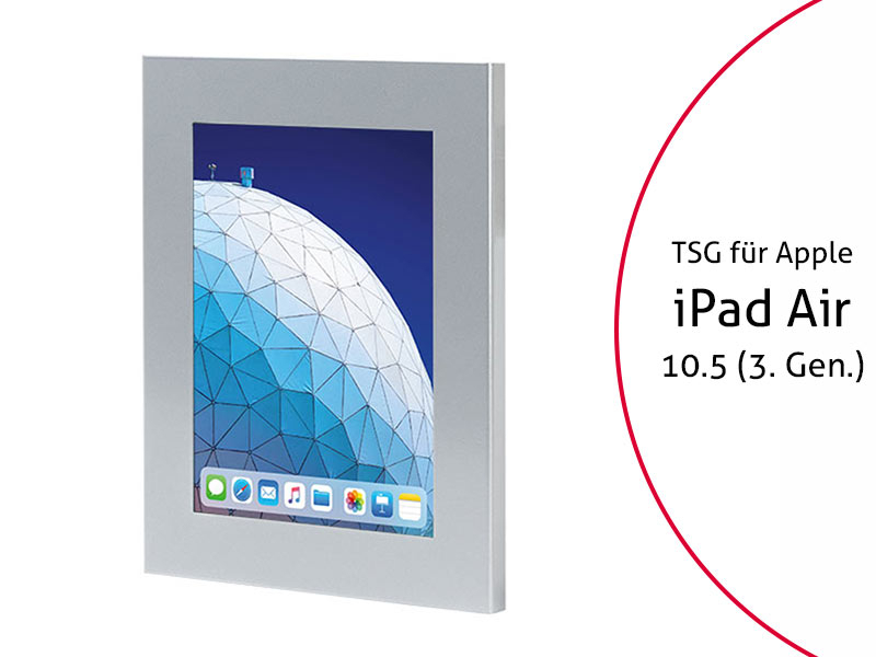 TabLines TSG061S Tablet Schutzgehäuse für Apple iPad Air 10.5 (3. Gen.), silber TabLines TSG061S Tablet Schutzgehäuse für Apple iPad Air 10.5 (3. Gen.), silber