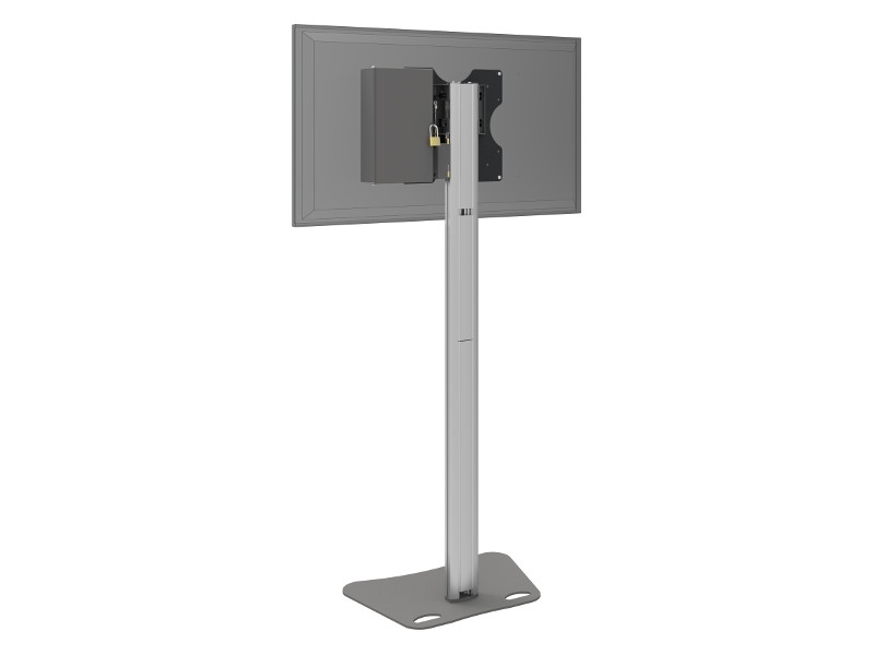 SmartMetals Zubehör abschließbares Mini PC / Thin-Client Gehäuse Beispiel Standfuß