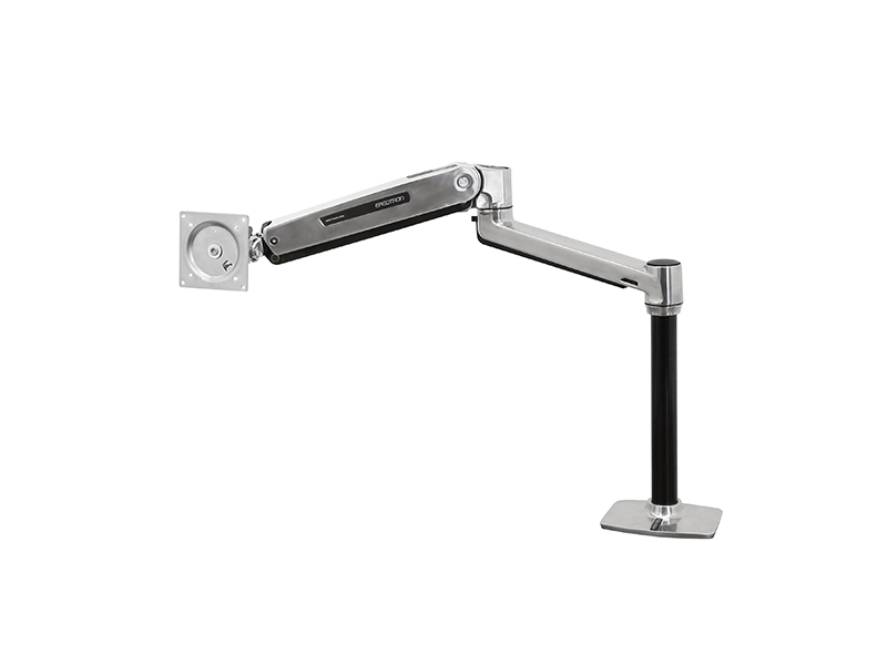 Ergotron LX HD Sitz-Steh Tischhalterung mit Monitorarm (45-384-026)