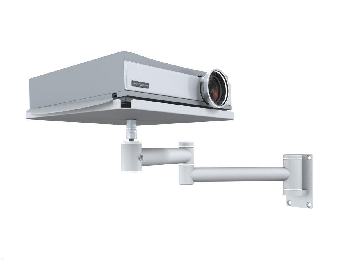 TecLines TBH001G Beamer Wandhalterung schwenkbar 2x 600 mm grau TecLines TBH001G Beamer Wandhalterung schwenkbar 2x 600 mm grau