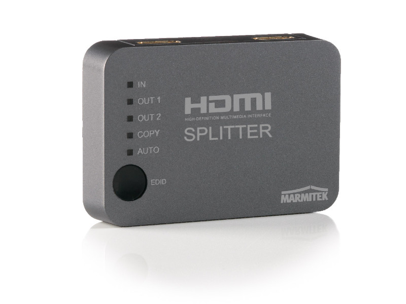 Marmitek Split 312 UHD HDMI Splitter mit 4K, 1x Eingang, 2x Ausgang Marmitek Split 312 UHD HDMI Splitter mit 4K, 1x Eingang, 2x Ausgang
