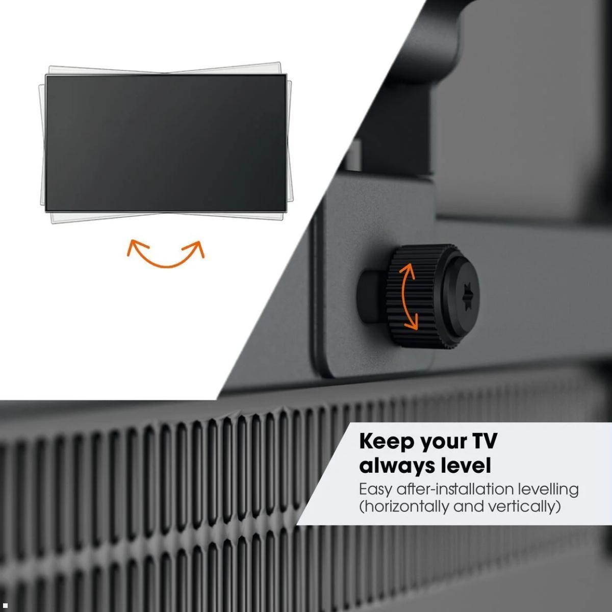 Vogels COMFORT TVM 3225 schwenkbare TV Wandhalterung 19 - 43 Zoll, schwarz Feinjustierung Vogels COMFORT TVM 3225 schwenkbare TV Wandhalterung 19 - 43 Zoll, schwarz Feinjustierung