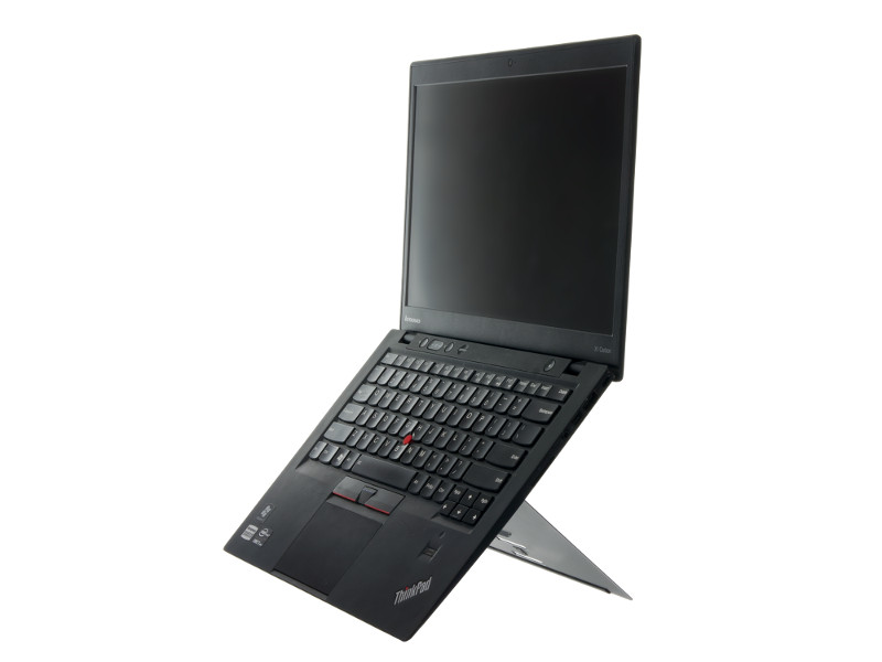 R-Go Riser Attachable Laptopständer höhenverstellbar RGORIATBL, front R-Go Riser Attachable Laptopständer höhenverstellbar RGORIATBL, front