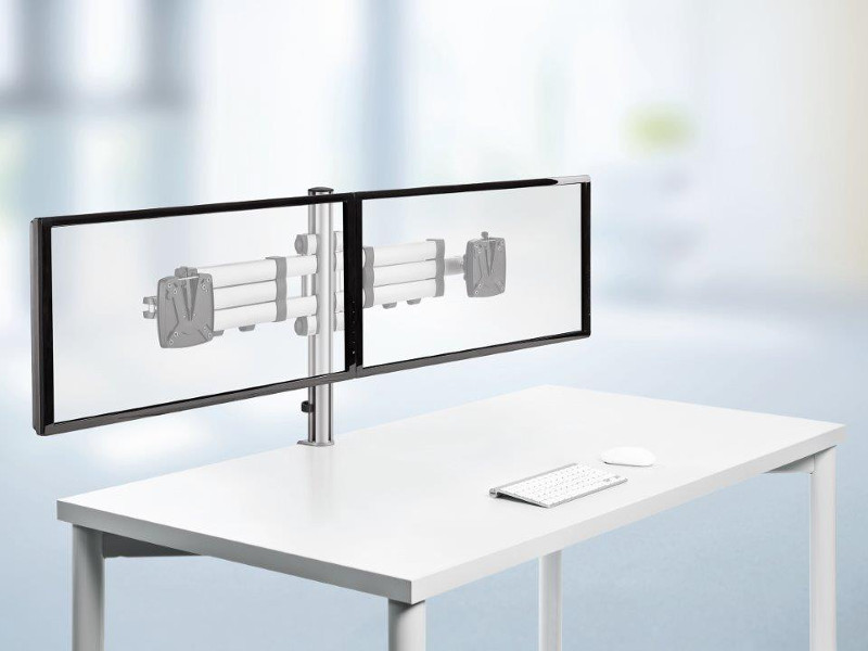 Novus Mehrplatzset TSS Tischhalterung für zwei Monitore (220+0260+000)